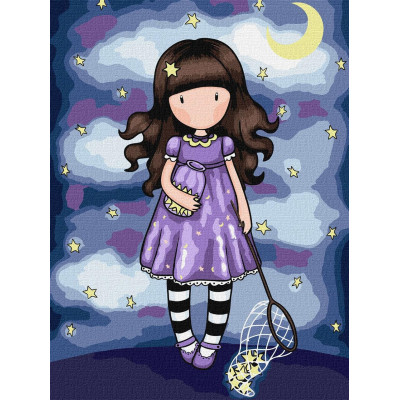 Картина за номерами Catch A Falling Star Santoro Gorjuss Collection Ідейка 30 х 40 KHO8680