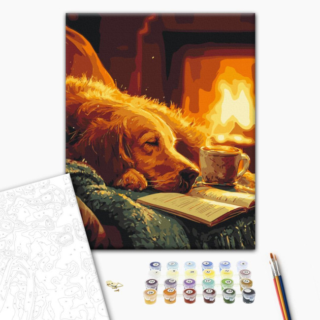 Картина за номерами Тепло вечора 40 х 50 Brushme BS54487
