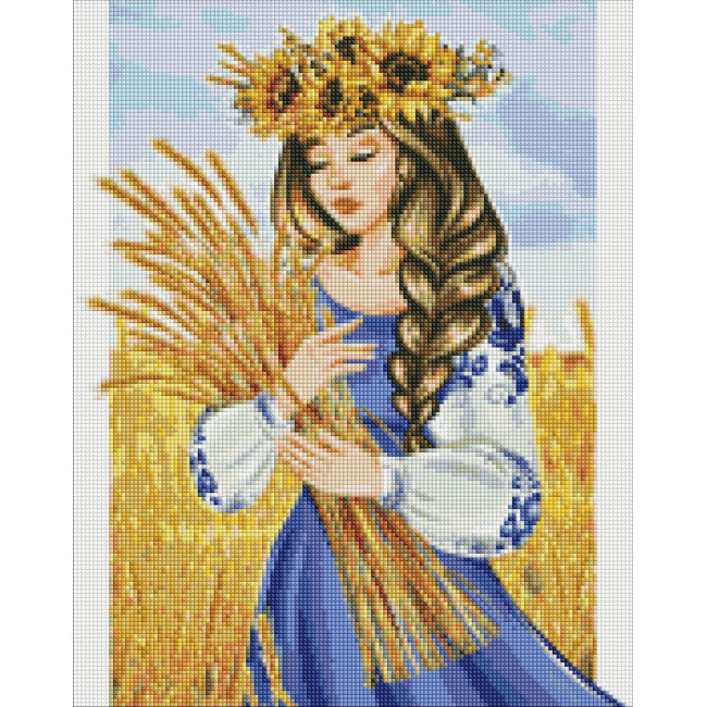 Алмазна мозаїка Моя рідна земля krizhanskaya Ідейка 40 х 50 AMO7399