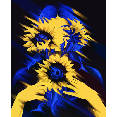 Картина за номерами  Соняхи 40 х 50 Artissimo PN5391