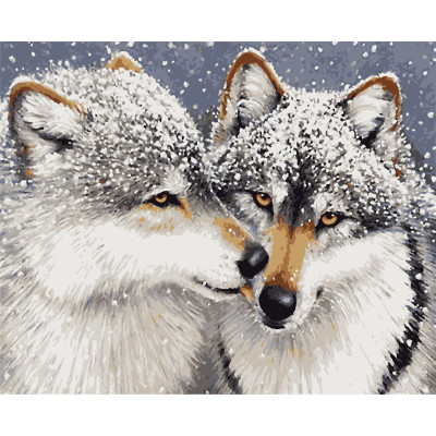 Картина за номерами Вовки 40 х 50 Artissimo PN8357