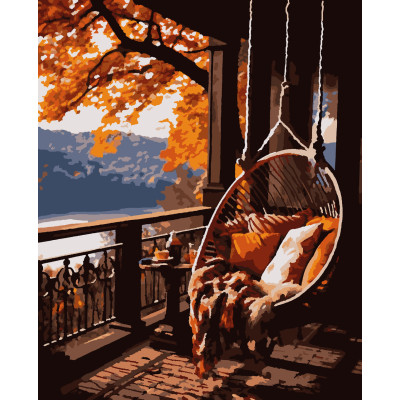 Картина за номерами Затишна веранда 40 х 50 Artissimo PN9536