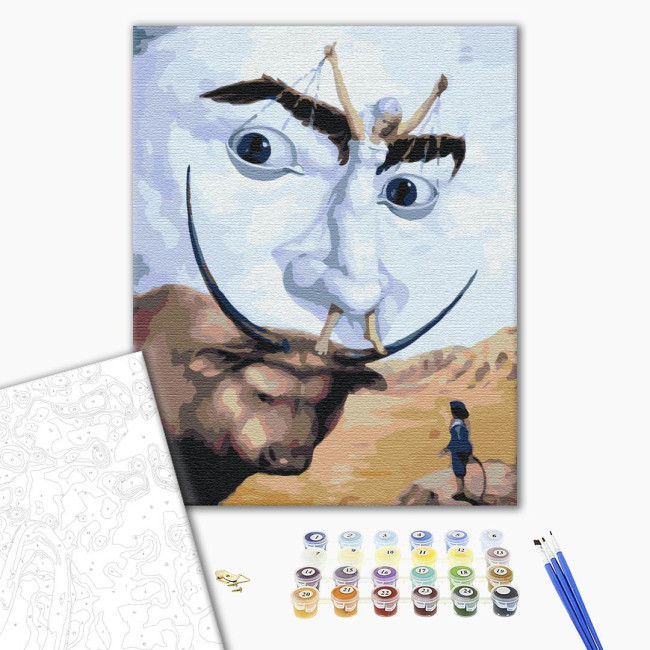 Картина по номерам Абстракция Дали   Brushme 40 х 50 BS34353