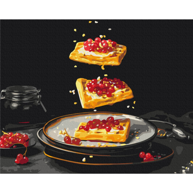 Картина за номерами Сніданок в деталях  BrushMe 40 х 50 BS53814