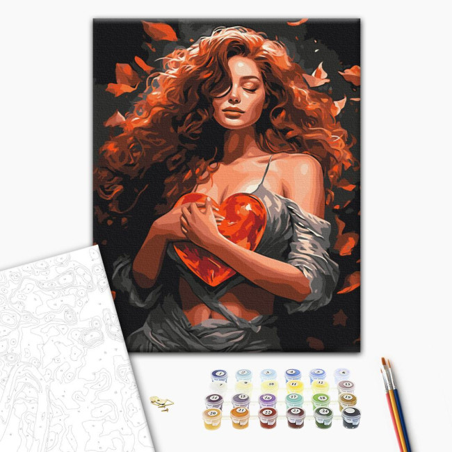 Картина по номерам Берегиня любви Brushme 40 х 50  BS53883
