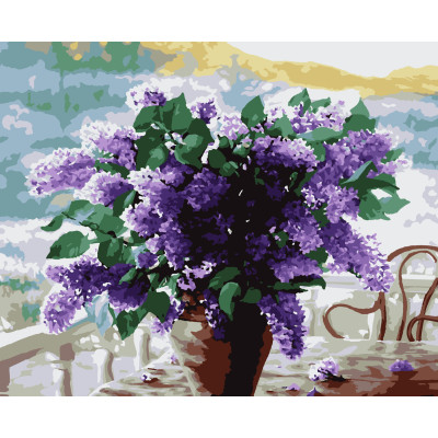 Картина за номерами Букет бузку Artissimo  40 х 50 PN9344