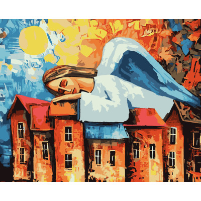 Картина за номерами Янгол 40 х 50 Artissimo  PN5456