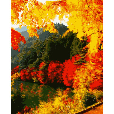 Картина за номерами Яскрава осінь 40 х 50 Artissimo PN0166