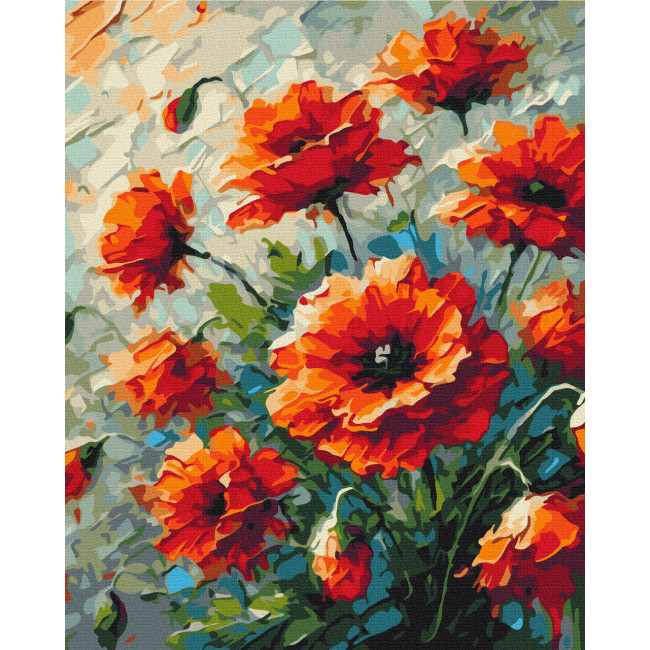 Картина по номерам Маки Brushme  40 х 50 BS54160