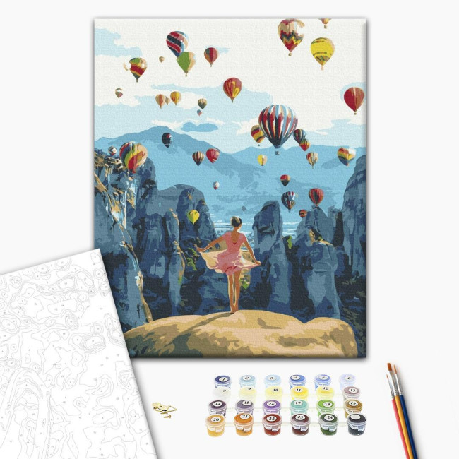 Картина по номерам Воздушные мечты Brushme 40 х 50 BS34846